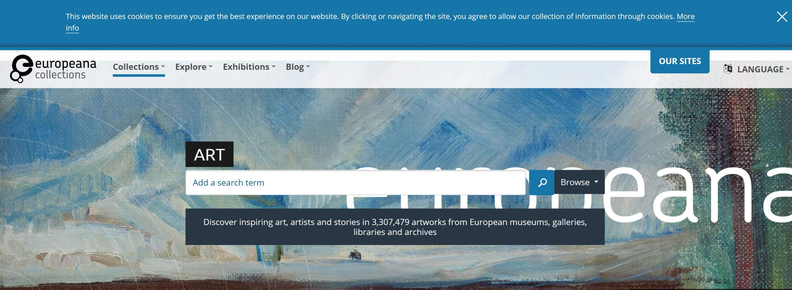 אוספי האמנות הדיגיטליים בפורטל Europeana